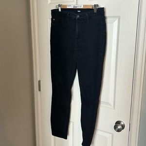 women's Hudson Natalie, super skinny black jeans